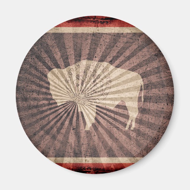 Íman Legal Grunge Wyoming (Frente)