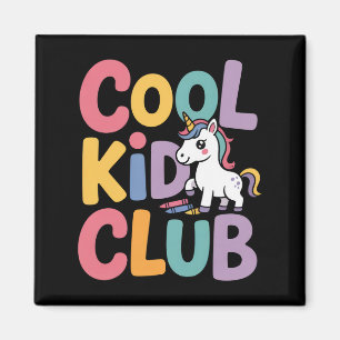 Íman Legal Kid Club Unicorn De Volta À Escola Crayon Ki