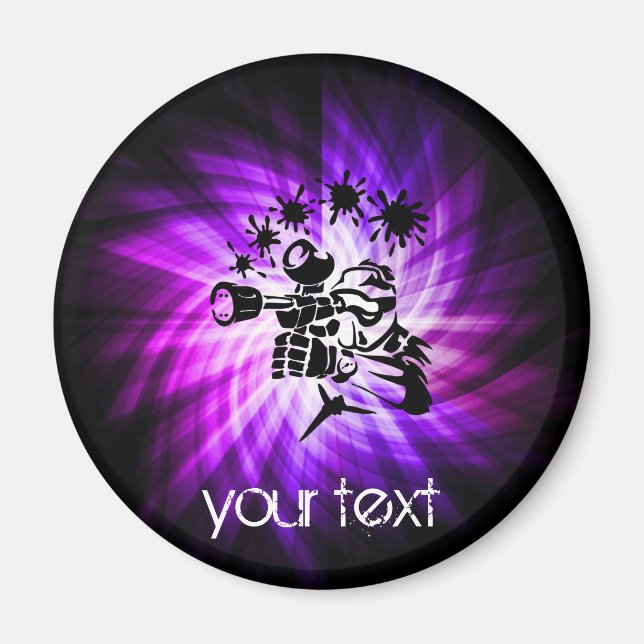 Íman Legal Paintball Roxo (Frente)