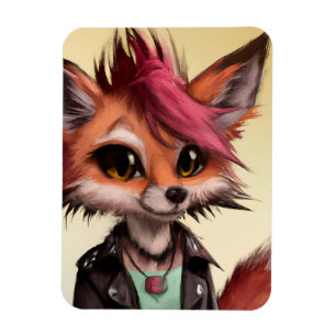 Íman Legal Punkrock Fox Teenager