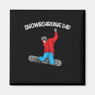 Íman Legal Snowboard Para Pai Papa Snowboard Wint