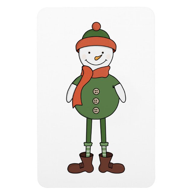 Íman Legal Snowman (Vertical)