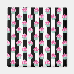 Íman Legal Trendy Bleck e Withe, bolos de taça