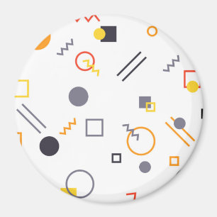 Íman Legal, única, moderna, ilustração de abstrato u