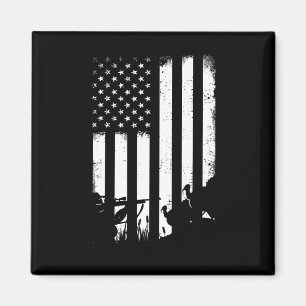 Íman Legal Vintage, Vintage, Estados Unidos, Bandeira T