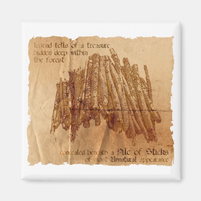 Íman Legenda da pilha não natural do ímã Sticks (Frente)