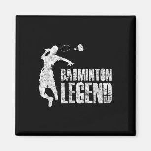 Íman Legenda de Badminton _ Shuttle Racket _ Toque de B