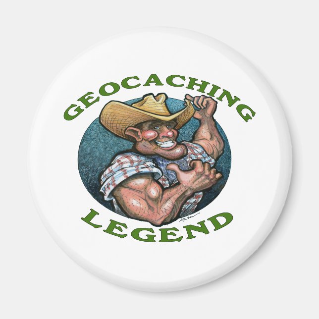 Íman Legenda do Geocaching (Frente)