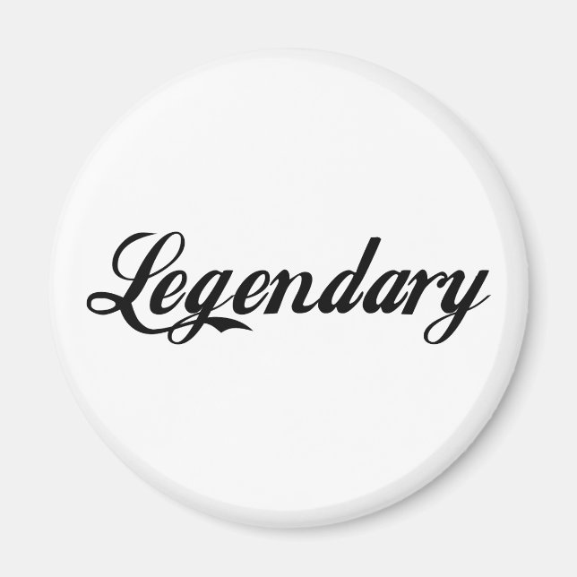 Íman Legenda Legendária (Frente)