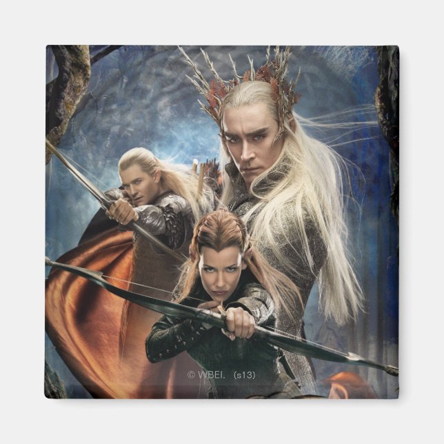 Íman LEGOLAS GREENLEAF™, TAURIEL™ e Thranduil (Frente)