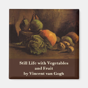 Íman Legumes e Frutas de Vincent van Gogh