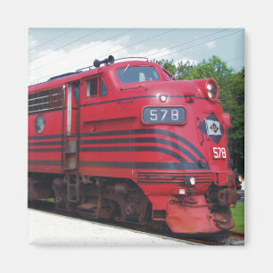 Íman Lehigh Valley Railroad F-7A #578 @ Cape May N.J.