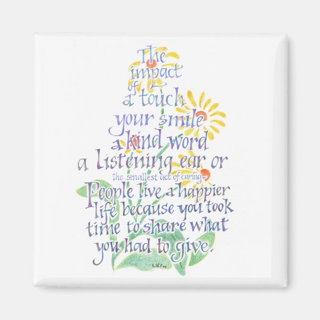 Íman Lei de Carinho (Frente)