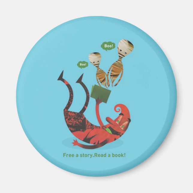 Íman Leia mais livros (Frente)