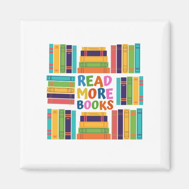 Íman Leia mais livros (Frente)