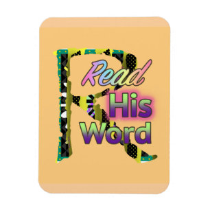 Íman Leia o HIS Word Refrigerator 