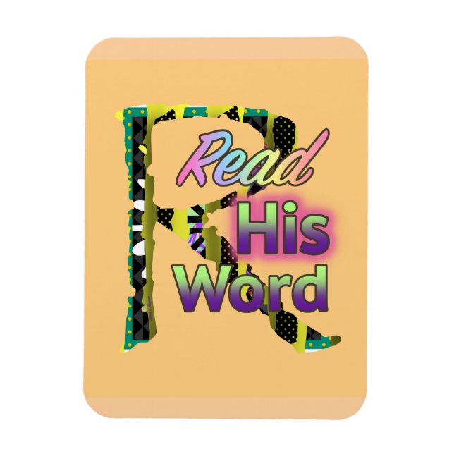 Íman Leia o HIS Word Refrigerator  (Vertical)