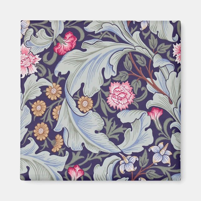 Íman Leicester, William Morris (Frente)