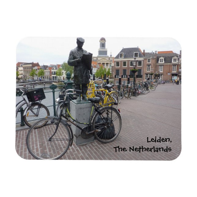 Íman Leiden (Estátua e Bikes) (Horizontal)