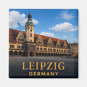 Íman Leipzig Alemanha Destino de Viagem Histórico