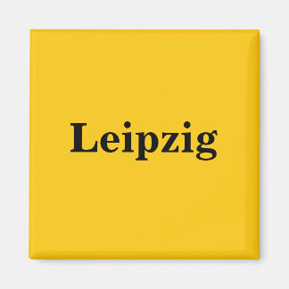 Íman Leipzig Magnet - Schild Dourado Gleb
