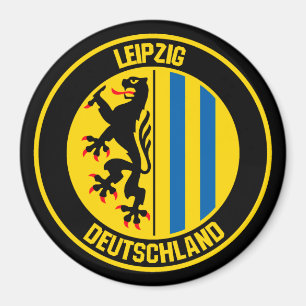 Íman Leipzig Round Emblem