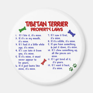 Íman Leis 2 da propriedade de TERRIER TIBETANO