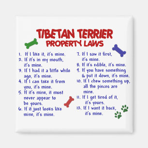 Íman Leis 2 da propriedade de TERRIER TIBETANO