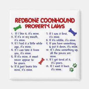 Íman Leis 2 da propriedade do COONHOUND de REDBONE