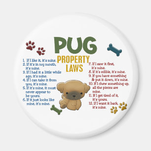 Íman Leis 4 da propriedade do Pug