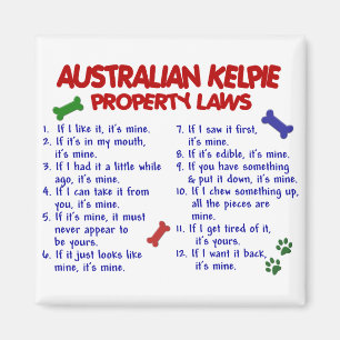 Íman Leis AUSTRALIANAS 2 da propriedade do KELPIE