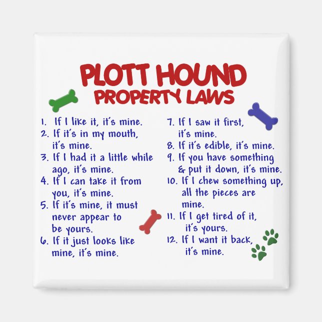 Íman Leis de propriedade de HOUND PLOTT 2 (Frente)