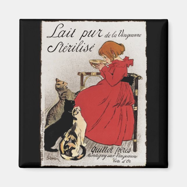 Íman Leite de ensaio para os Gatinhos (Frente)