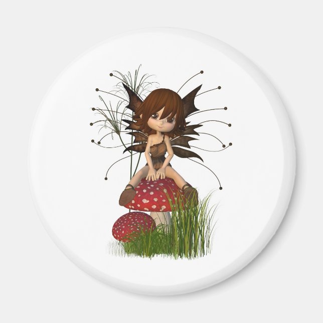Íman Leite de outono e Toadstool (Frente)