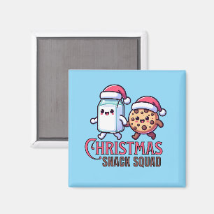 Íman Leite e Biscoito de Snack de Natal