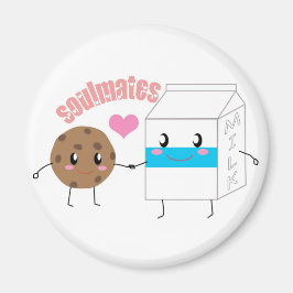 Íman Leite e Cookie 2 Polegadas