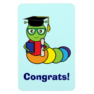 Íman Leitor ávido da graduação com diploma