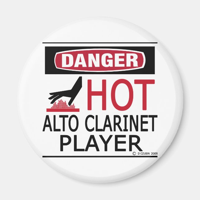 Íman Leitor de Clarinet Alto (Frente)
