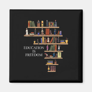 Íman Leitor do Livro Educação É Liberdade História Negr