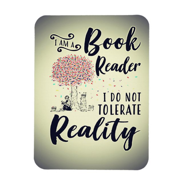Íman Leitor Presente Sou Um Leitor De Livros (Vertical)