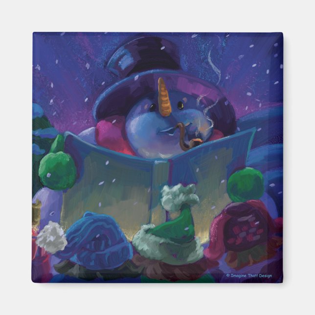 Íman Leitura de Inverno (Frente)