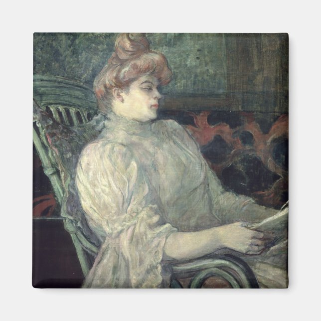 Íman Leitura de Mulher (Frente)