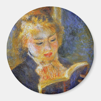 Íman Leitura de Mulher - Auguste Renoir