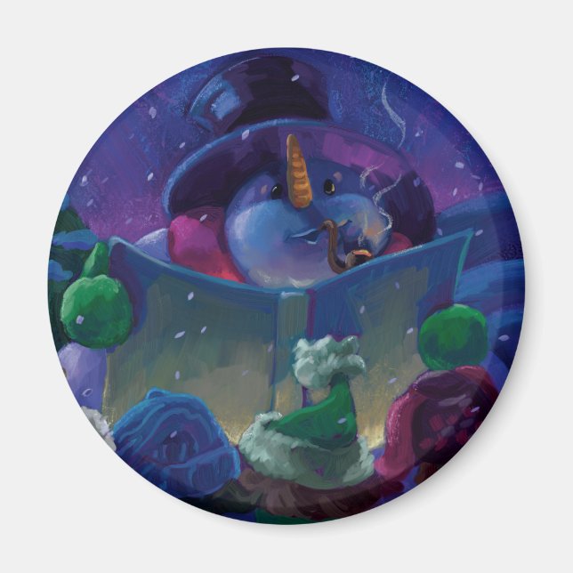 Íman Leitura de Tempo Inteiro (Frente)