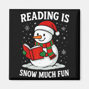Íman Leitura Divertida de Natal É Muita Neve Livro do B