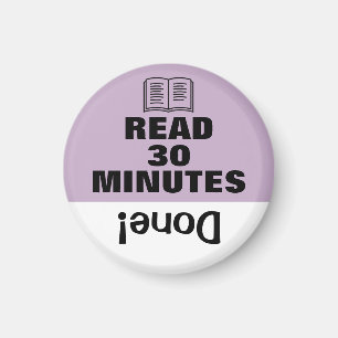 Íman Leitura do Magnet do Lembrete da Rotina de Tarefas