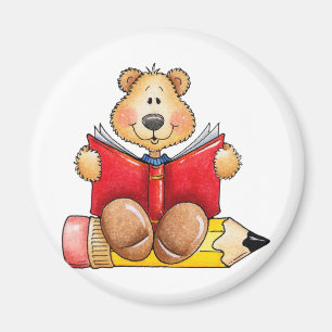 Íman Leitura do urso de ursinho