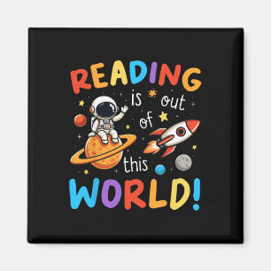 Íman Leitura Está Fora Deste Mundo Livros Engraçados No
