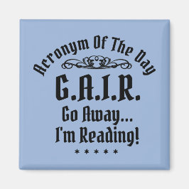 Íman Leitura Humorística Texto Preto