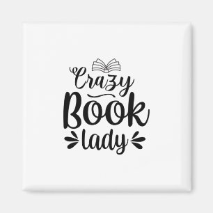 Íman Leitura Louca Senhora do Livro de Arte